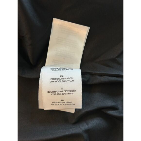 EUC Soia & Kyo DANIELA Faux Shearling Jacket Blue Size Medium Teddy Zip Coat - Picture 8 of 16